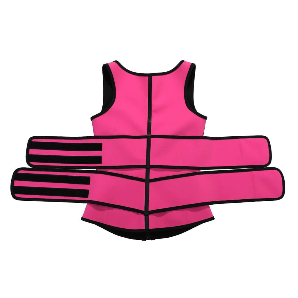 Sculpt Form Latex Double Belts Waist Trainer Vest